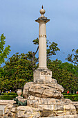 Fountain of Hercules and Antaeus, Spanish Royal Gardens, The Parterre garden, Aranjuez, Spain.