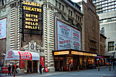 Das Shubert Theatre ist ein Broadway-Theater in Midtown Manhattan New York City New York USA