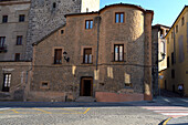 Ancient palace in the Plaza del Conde de Yeste in the city center of Segovia.