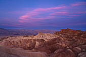 Zabriskie Point View at dawn, Death Valley National Park, California.