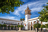 Town hall of Marchena in Seville province Andalusia South of Spain.