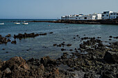 Popular natural pools in Punta Mujeres, a village in the municipality of Haria, Lanzarote, Spain