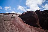 Strand El Golfo (Playa el Golfo) auf Lanzarote, Kanarische Inseln, Spanien