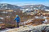 Wanderung zum Keiservarden in Bodø, Nordland Norwegen