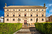 Rathaus, Palacio de las Cadenas des Architekten Andrés de Vandelvira auf der Plaza Vazquez de Molina. Ubeda, Provinz Jaén, Südandalusien. Spanien Europa