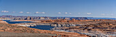 The Wahweap Bay & the southern end of Lake Powell in the Glen Canyon National Recreation Area, Arizona.