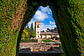 Generalife-Gärten im Alhambra-Palast Granada Andalusien, Spanien