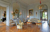 France, Maine et Loire, Maze, castle of Montgeoffroy, rooms of reception and games (sets)