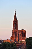 France, Bas Rhin, Strasbourg, old town listed as World Heritage by UNESCO, Notre Dame Cathedral