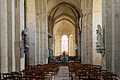 France, Correze, Vezere valley, Limousin, Uzerche, labelled Les Plus Beaux Villages de France (The Most Beautiful Villages in France), Saint Pierre church