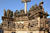 France, Finistere, Guimiliau, Guimiliau Parish, calvary