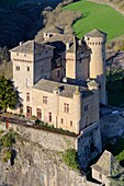 Frankreich, Aveyron, Schloss von Cabrieres, nördlich von Millau