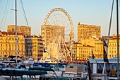 Frankreich, Bouches du Rhone, Marseille, Alter Hafen, das Riesenrad