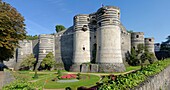 France, Maine et Loire, Angers, the Castle built by Saint Louis