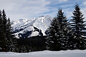 Frankreich, Haute Savoie (74), Manigod La Clusaz, Alpes, Aravis-Gebirge