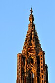 Frankreich, Bas Rhin, Straßburg, Altstadt, die von der UNESCO zum Weltkulturerbe erklärt wurde, Kathedrale Notre Dame