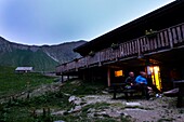 Frankreich, Isere, Venosc, Berghütte von Muzelle