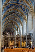 France, Tarn, Albi, episcopal city listed as World Heritage by UNESCO, Sainte Cecile cathedral