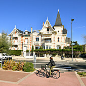 Frankreich, Charente Maritime, Royan, Villa der Grande Conche am Boulevard Garnier
