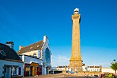 Frankreich, Finistere, Penmarc'h, Pointe de Penmarc'h, Leuchtturm Eckmuhl