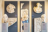 France, Haute Garonne, Toulouse, Saint Raymond Museum, Museum of the Antiques of Toulouse, Chiragan, excavations of 1826, the 12 works of Hercules