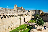 Frankreich, Finistere, Concarneau, Festungsstadt aus dem 15. und 16. Jahrhundert, die im 17. Jahrhundert von Vauban umgebaut wurde