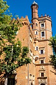 France, Haute Garonne, Toulouse, Carmes district, Dahus mansion, Tournoer tower