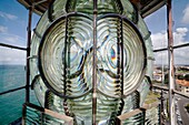 France, Pyrenees Atlantiques, Biarritz, Saint Martin Cape, Inside the Biarrtiz lighthouse listed as Historical Monument