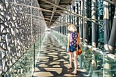 France, Bouches du Rhone, Marseille, Euromediterranee Zone, MuCEM, Museum of Civilizations of Europe and the Mediterranean R. Ricciotti and R. Carta architects