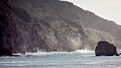 Frankreich, Indischer Ozean, Französische Süd- und Antarktisgebiete, die von der UNESCO zum Weltkulturerbe erklärt wurden, Insel Saint-Paul, die Klippe