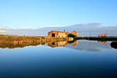 Frankreich, Bouches du Rhone, Berre l'Etang, Salins de Berre