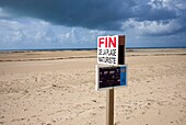 France, Manche, Portbail, Havre de Portbail, GR 223, naturist beach