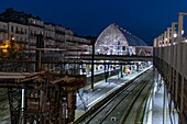 France, Herault, Montpellier, railway station of Montpellier Saint-Roch