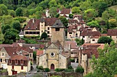 France, Lot, Quercy, Autoire, listed Plus Beautiful Villages