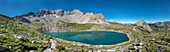 France, Hautes Alpes, Queyras natural regional parc, Ceillac, Sainte-Anne lake