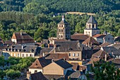 Frankreich, Correze, Dordogne-Tal, Beaulieu sur Dordogne, Gesamtansicht