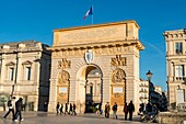 Frankreich, Herault, Montpellier, Arc de Triomphe aus dem XVII.