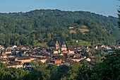 France, Correze, Dordogne valley, Beaulieu sur Dordogne, general view