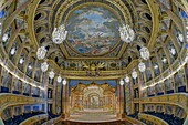 France, Yvelines, Versailles, Versailles palace listed as World Heritage by UNESCO, the opera house