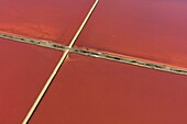 France, Bouches du Rhone, Camargue Regional Nature Park, Arles, Salin de Giraud, salt marshes (aerial view)