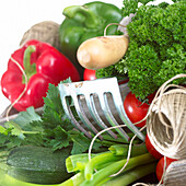 Fresh vegetable produce