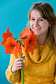 Hippeastrum Orange Souvereign