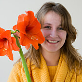 Hippeastrum Orange Souvereign