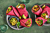Mexikanische Quinoa-Wraps