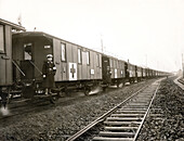 WWI German hospital train
