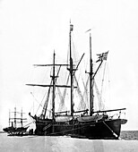Norwegian explorer Fridtjof Nansen's ship