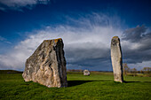 Neolithic standing stones, Avebury, UK