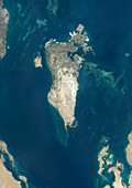 Bahrain, satellite image