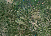 Belarus, satellite image