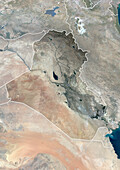 Iraq, satellite image